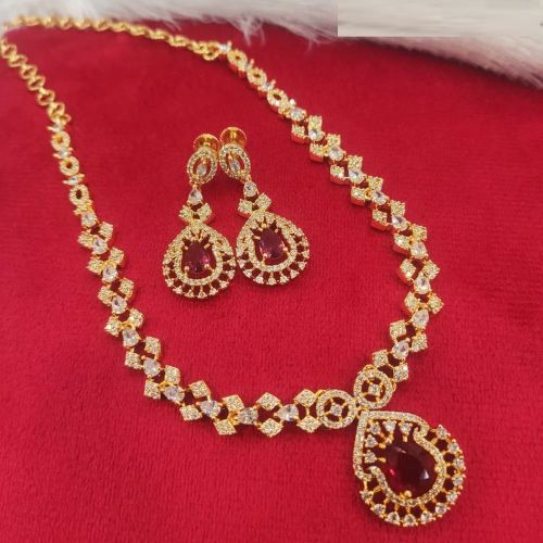 Designer Micro Plated Necklace Set