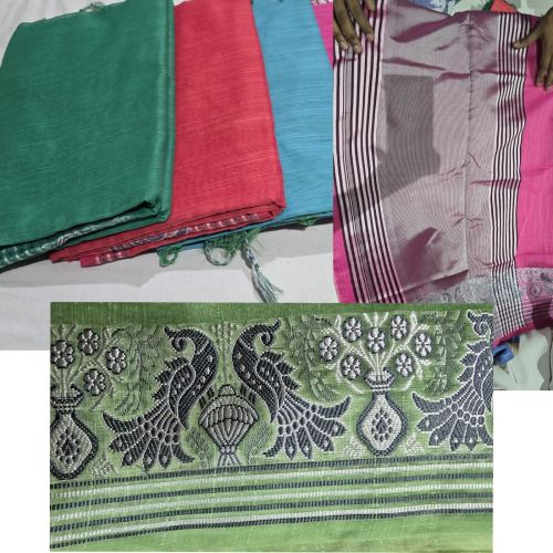 Cotton Salab Batik Print Saree