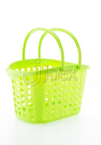 Lime Green Carry Handle Basket