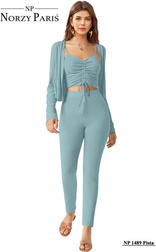 Ladies Pista Three Piece Co-Ord Set