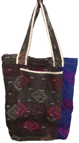 Handmade Kantha Tote Bag