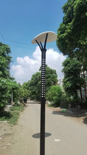 Laser Cutting Light with Post Top