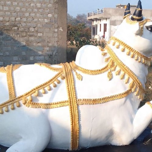 FRP Nandi Statue