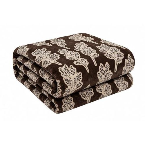 Gulliver Double Bed Printed Flannel AC Blanket