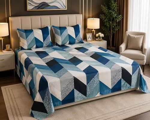 Mavi Double Bedsheet