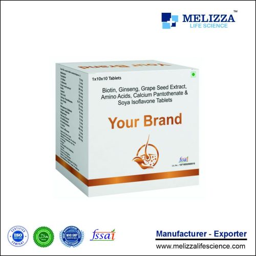 Biotin Soya Isoflavone Advanced Hair Vitality Tablets