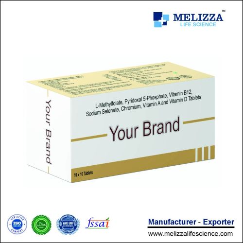 L Methylfolate Pyridoxal 5 Phosphate Tablets