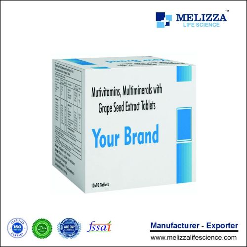 Multi Nutrient Grape Seed Extract Antioxidant Tablets
