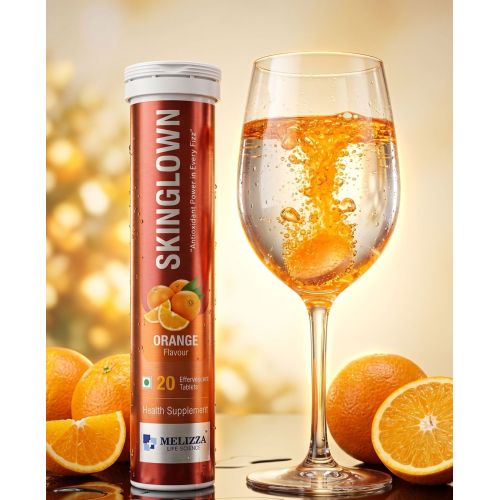 Skinglown Orange Effervescent Tablets