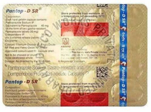 Pantop DSR Pantoprazole Domperidone Capsule