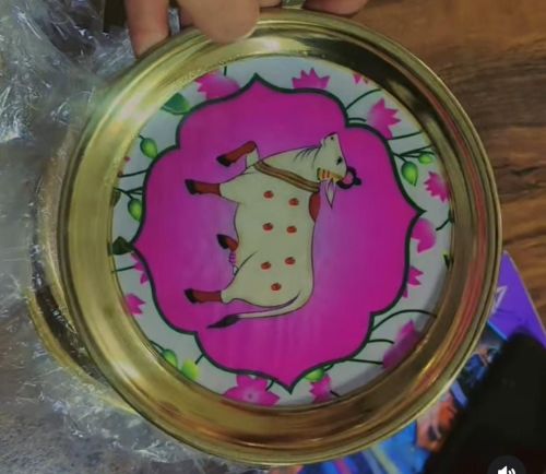 Brass Pichwai Plates