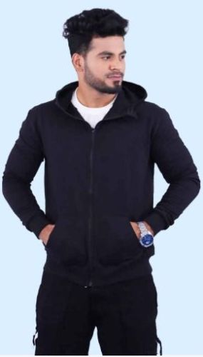 300 GSM Cotton Fleece Hoodie with Zipper