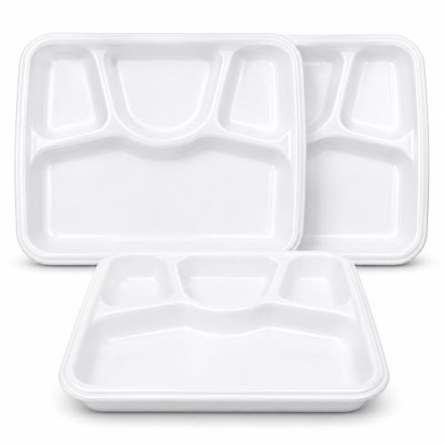 4 Compartment Bagasse Disposable Tray