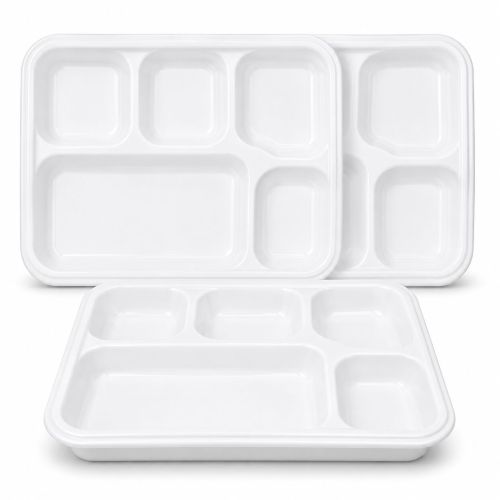 5 Compartment Bagasse Disposable Tray