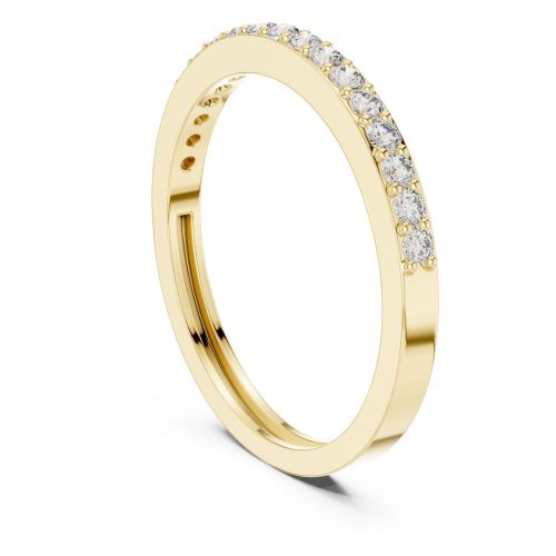 Classic Half Eternity Diamond Band