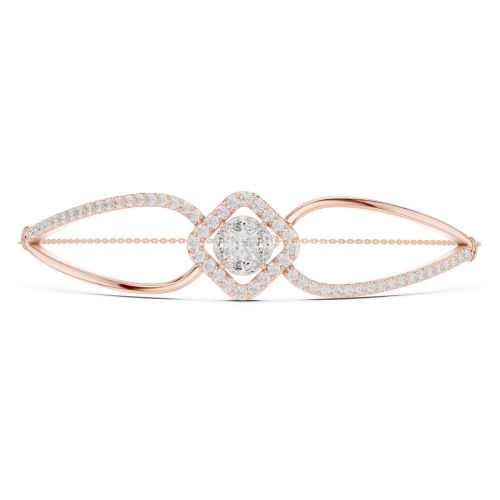Infinity Halo Diamond Bracelet