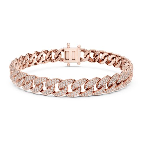 Luxury Cuban Link Diamond Bracelet