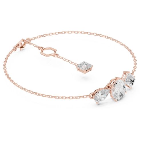 Modern Multi Shape Diamond Bracelet