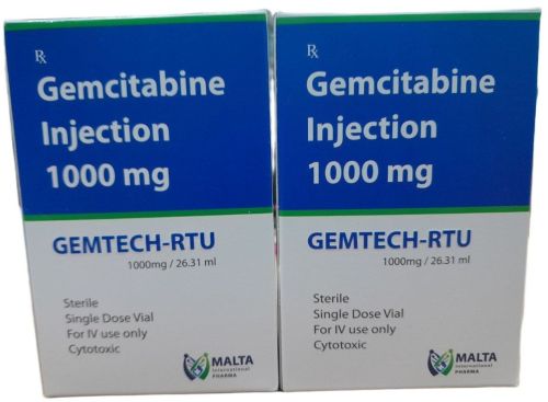1000mg Gemtech Rtu Gemcitabine Injection