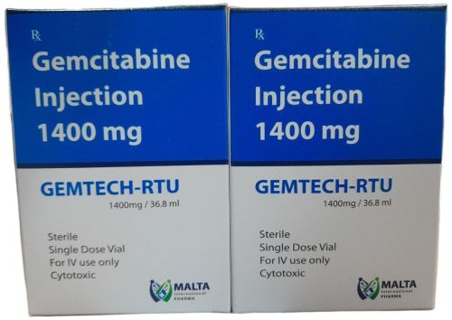 1400mg Gemtech Rtu Gemcitabine Injection