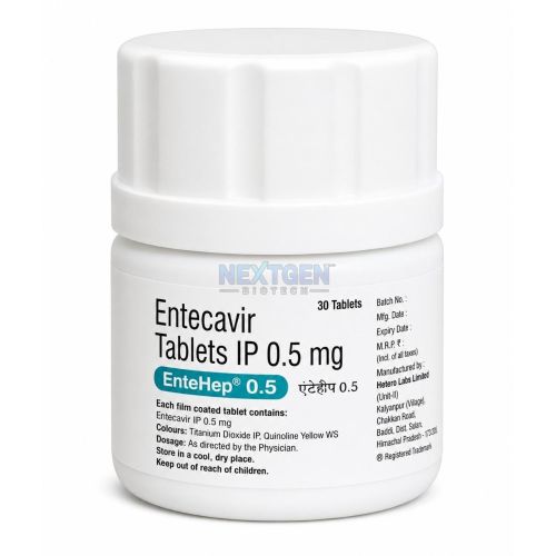 Entehep 0.5mg Entecavir Tablet