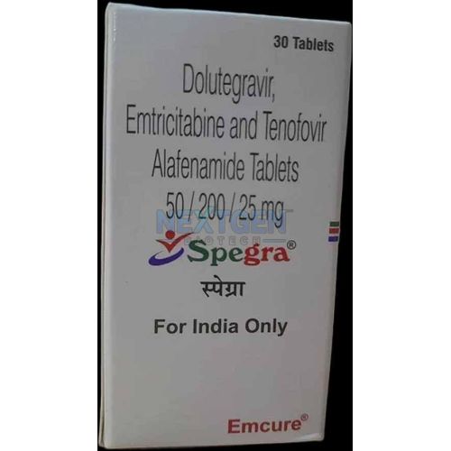 Spegra Dolutegravir Emtricitabine Tenofovir Alafenamide Tablet
