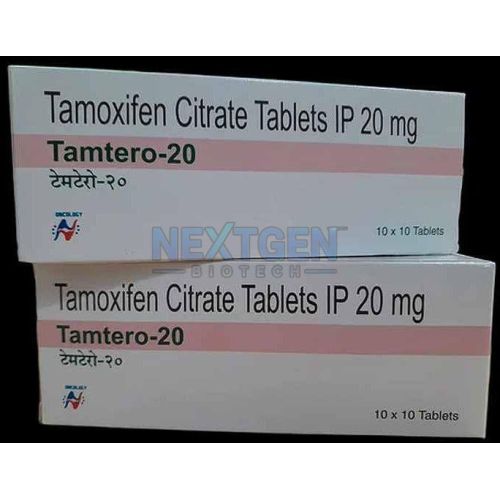 Tamtero 20mg Tamoxifen Citrate Tablet