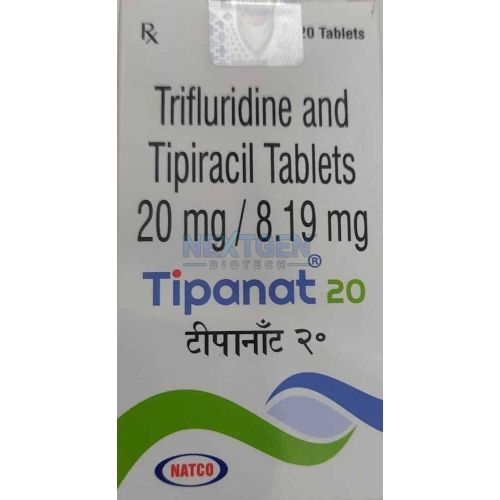 Tipanat 20mg Trifluridine Tipiracil Tablet