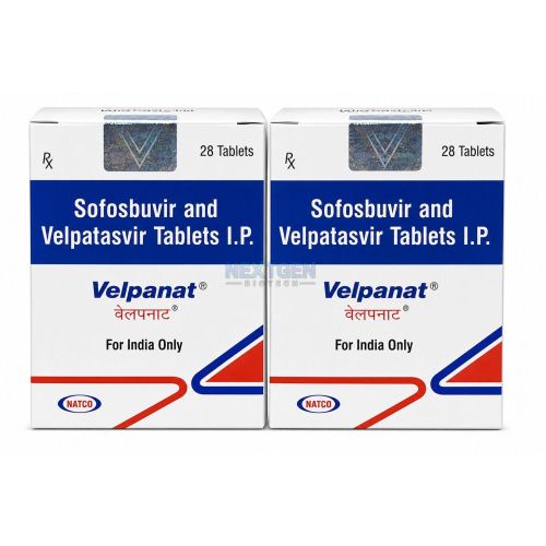 Velpanat Sofosbuvir 400mg Velpatasvir 100mg Tablet