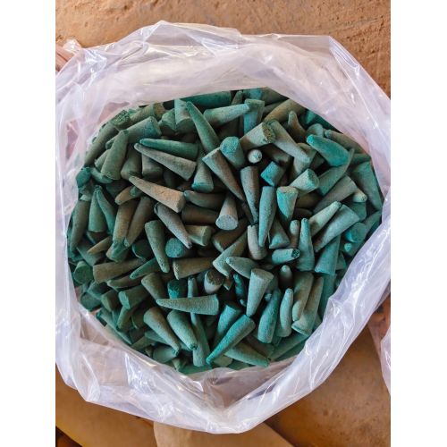 Cow Dung Green Sambrani Dhoop Cone