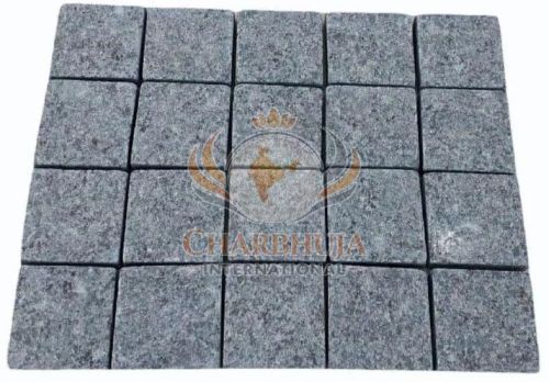 Black Granite Cobblestone