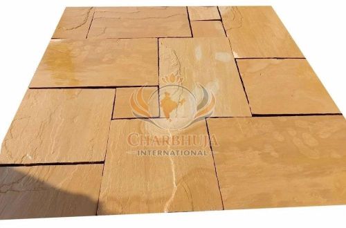 Golden Sandstone Paving Tiles