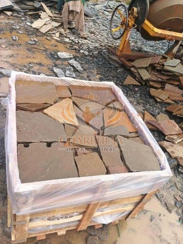 Natural Multicolor Crazy Paving Sandstone