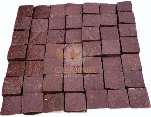 Rustic Mandana Red Sandstone Cobble Blocks