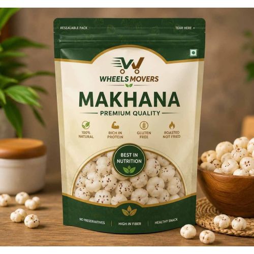 Wheels Movers 5 Plus Suta Raw Makhana