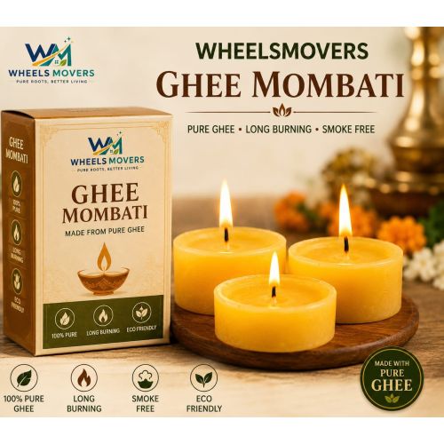 Wheels Movers Ghee Candle