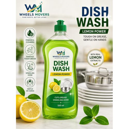 Wheels Movers Liquid Dishwash