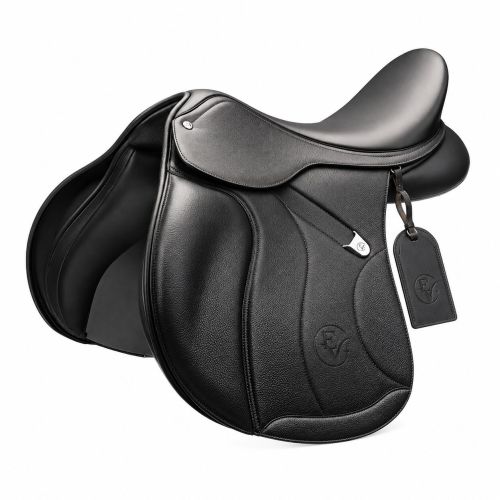 Aurevian Contour Black Leather Horse Riding Saddle