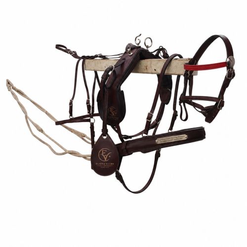 Cardinal Crest Brown Leather Horse Driving Harness