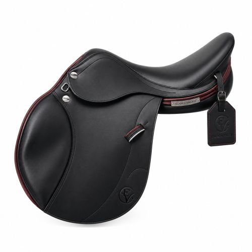 Corvane Sportline Premium Black Leather Horse Riding Saddle