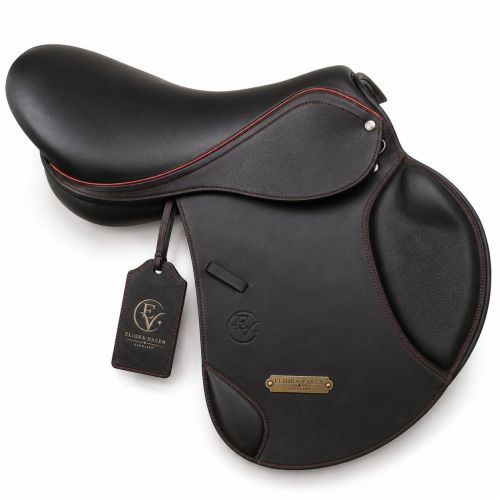 Ravenline Sport Black Full Grain Leather Horse Riding Saddle