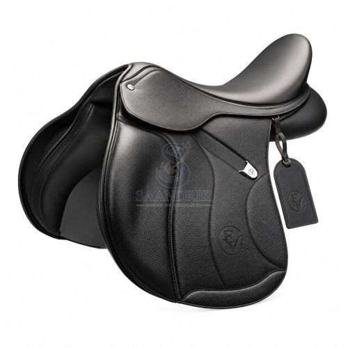 Aurevian Contour Black Leather Horse Riding Saddle