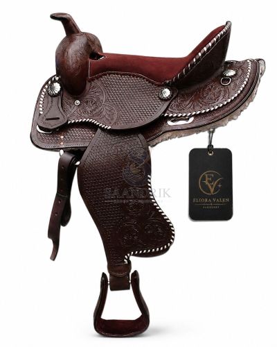 Canyonlace Rawhide Brown Leather Horse Western Saddle