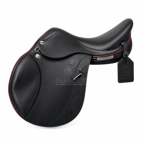Corvane Sportline Premium Black Leather Horse Riding Saddle