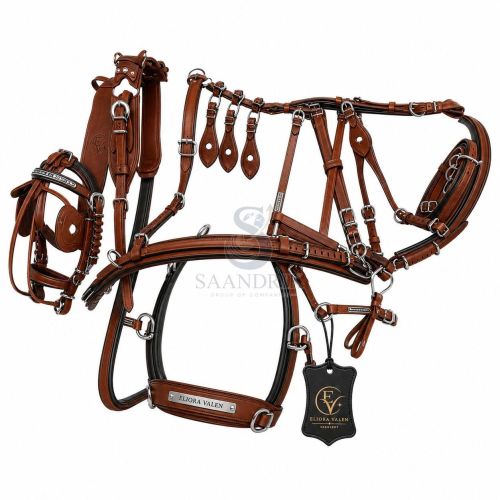 Heritage Crown Trade Brown Leather Horse Harness