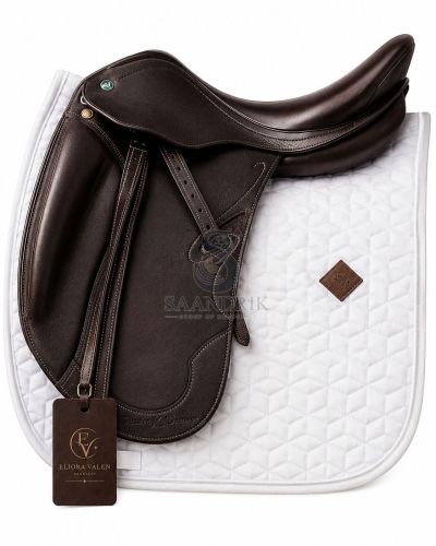 Ivory Prism Dressage Quilted Saddle Cloth