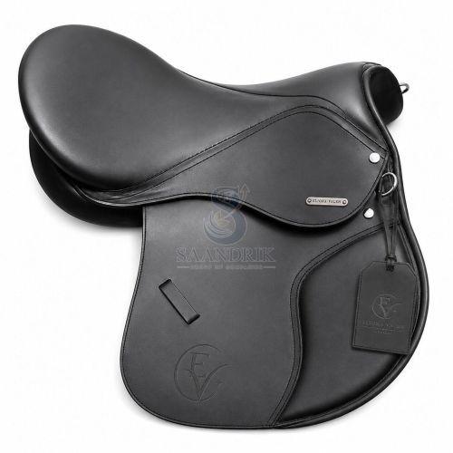 Noir Regent Black Leather Horse Dressage Saddle