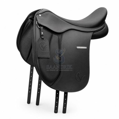 Noircrest Heritage Black Leather Horse Riding Saddle