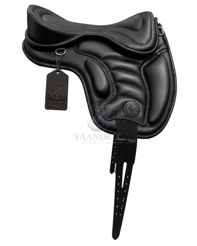 Noirstride Endurance Premium Black Leather Horse Western Saddle