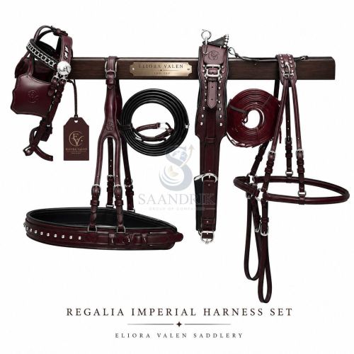 Regalia Imperial Premium Oxblood Leather Harness Set